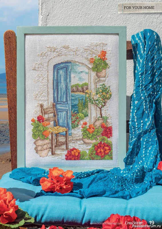 Коллекция вышивки в журнале «CrossStitcher №387 2022»