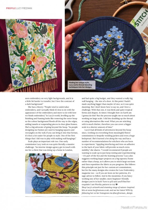 Коллекция вышивки в журнале «Love Embroidery №74 2025»