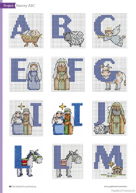 Коллекция вышивки в журнале «The World of Cross Stitching Special №366 2025»