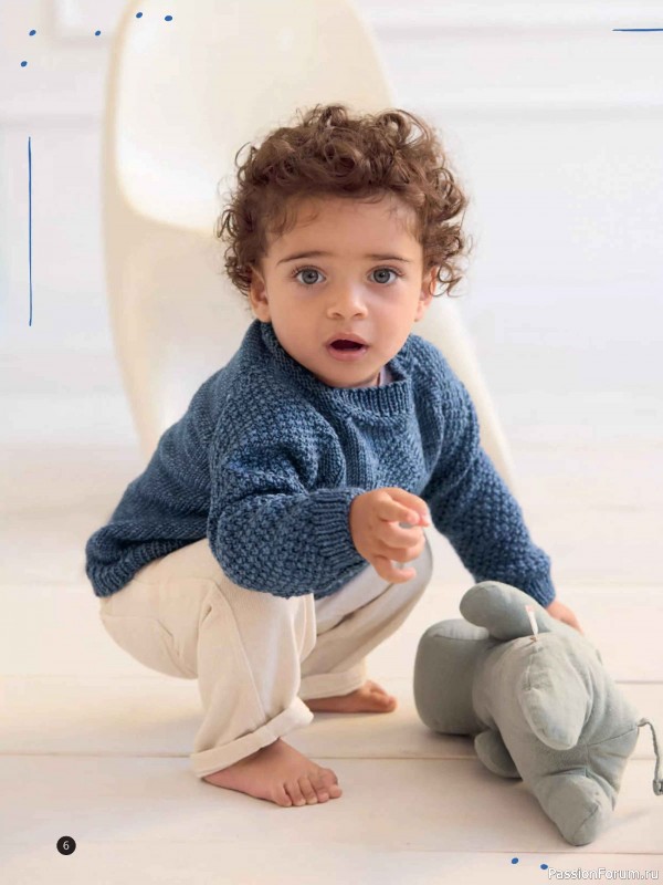 Вязаные модели для детей в журнале &laquo;Kinder Maschenmode №1 2026&raquo;