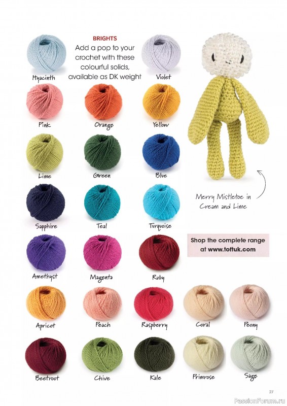 Вязаные проекты крючком в журнале «Crochet Now №127 2025»