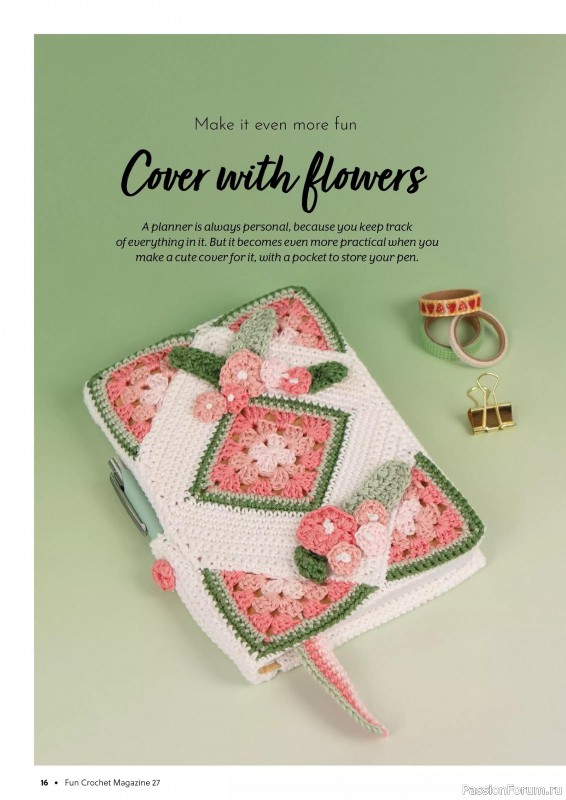 Вязаные проекты крючком в журнале &laquo;Fun Crochet Magazine №27 2026&raquo;
