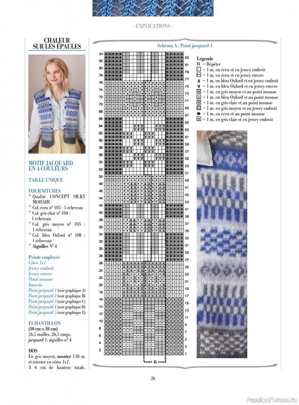 Вязаные проекты крючком в журнале «Plus tricot №8 2026»