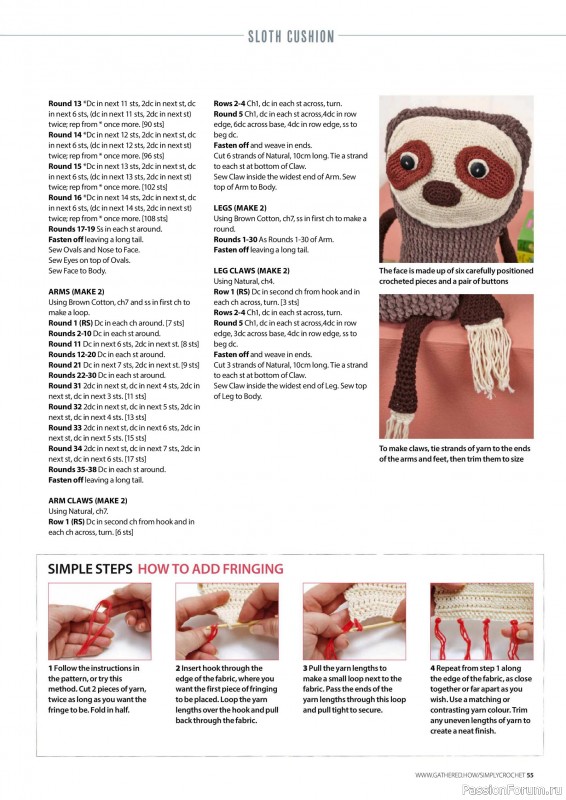 Вязаные проекты крючком в журнале «Simply Crochet №167 2025»