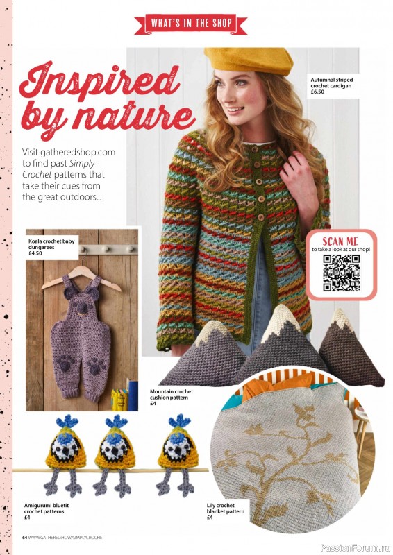 Вязаные проекты крючком в журнале «Simply Crochet №179 2026»