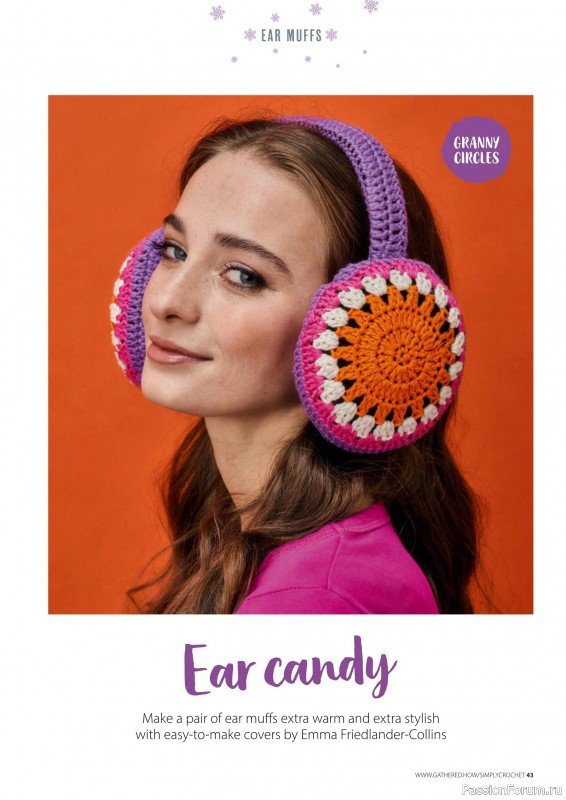 Вязаные проекты крючком в журнале «Your Crochet Christmas - 2025»