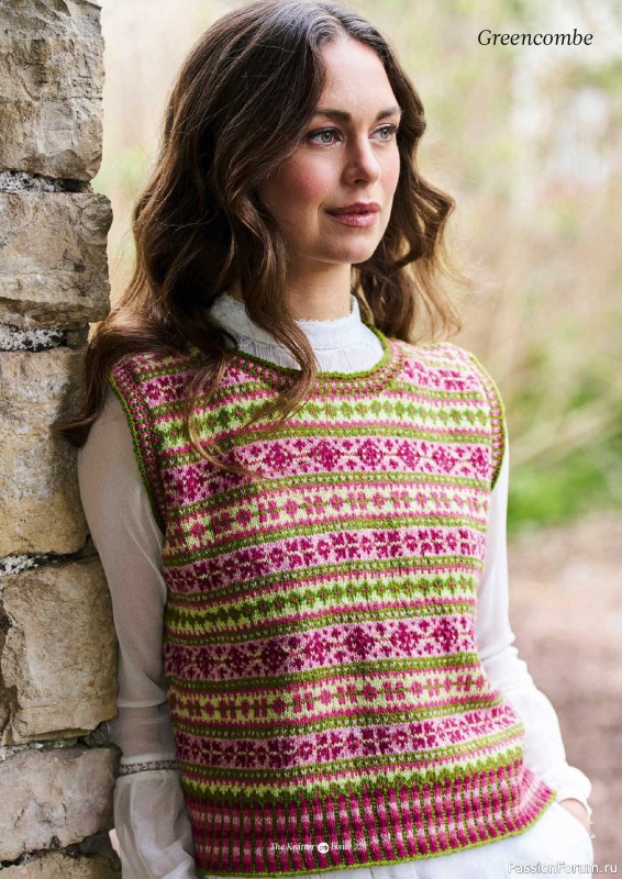 Вязаные проекты спицами в журнале «The Knitter №228 2026»