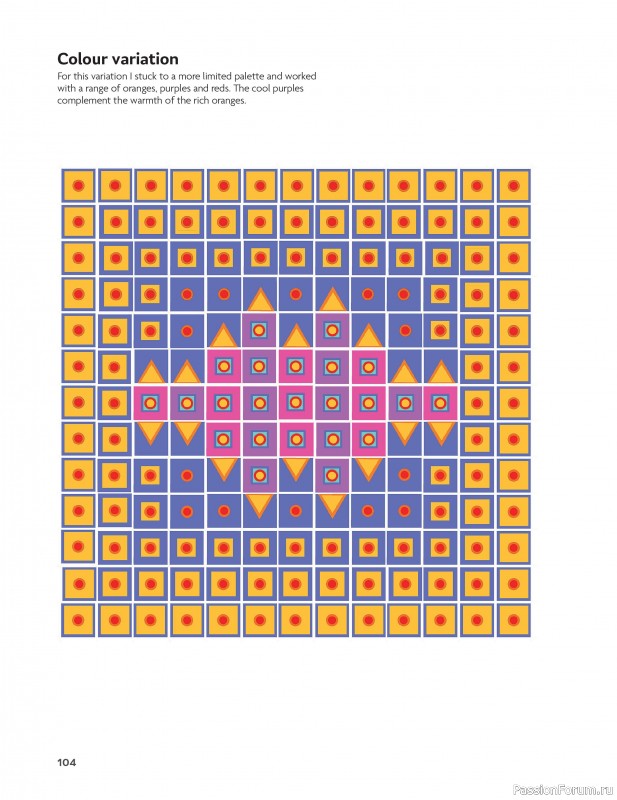 Вязаные проекты в книге «Block-by-Block Blankets and Afghans».