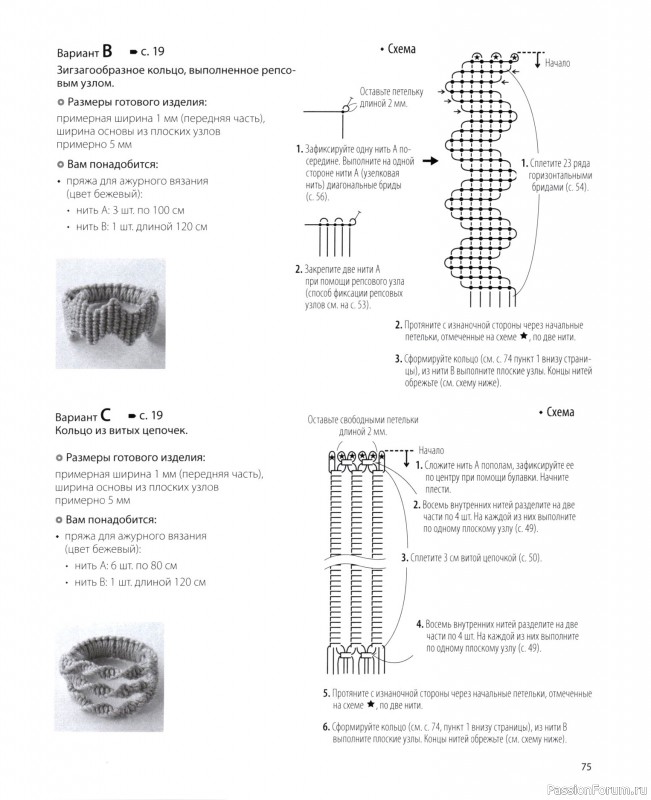 Коллекция проектов для рукодельниц в книге &laquo;Японское ажурное макраме&raquo;