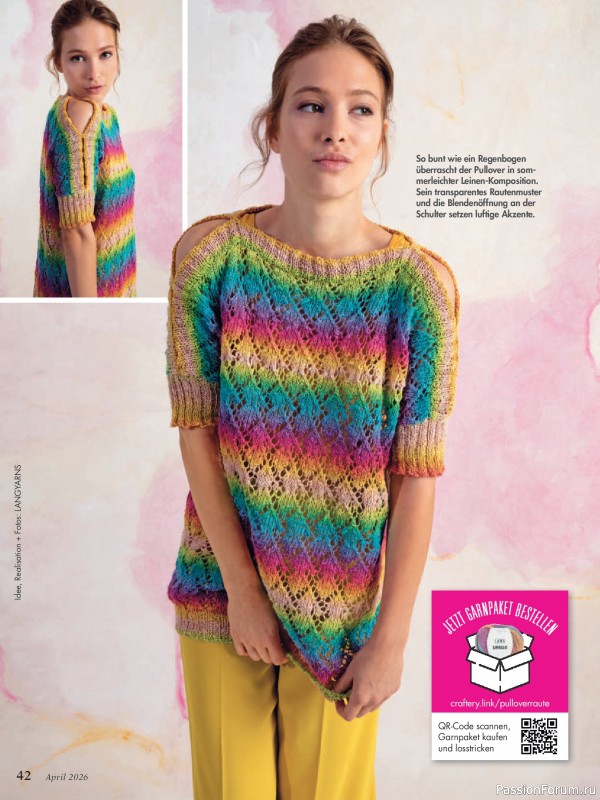 Коллекция проектов для рукодельниц в журнале &laquo;Anna №4 2026&raquo;