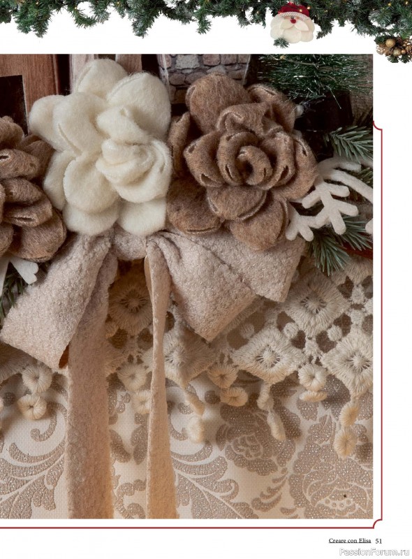 Коллекция проектов для рукодельниц в журнале «Creare Con Elisa №12 2025»