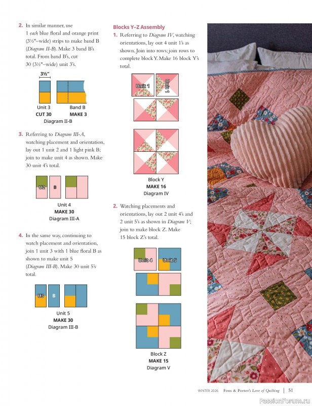 Коллекция проектов для рукодельниц в журнале «Fons & Porter's Love of Quilting - Winter 2026»