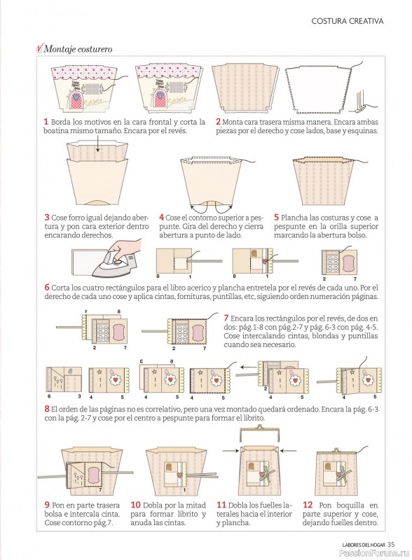 Коллекция проектов для рукодельниц в журнале «Labores del hogar №770 2024»