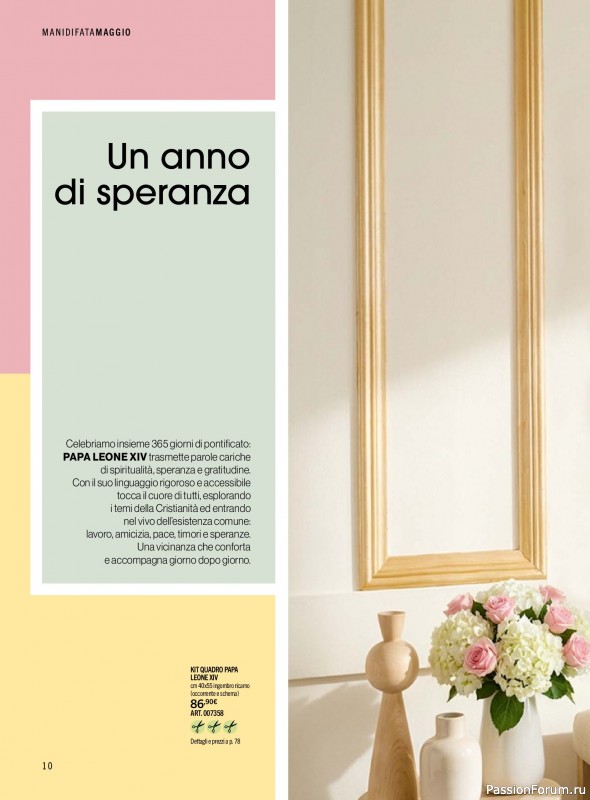 Коллекция проектов для рукодельниц в журнале &laquo;Mani di Fata - Maggio 2026&raquo;