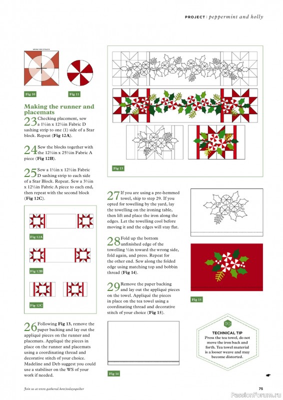 Коллекция проектов для рукодельниц в журнале «Todays Quilter №133 2025»