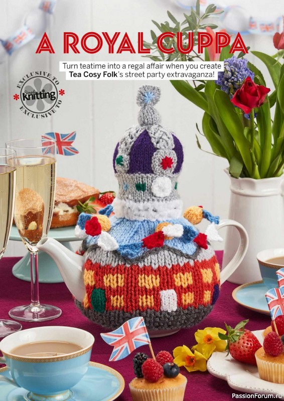 Вязаные модели спицами в журнале «Simply Knitting №224 2022»