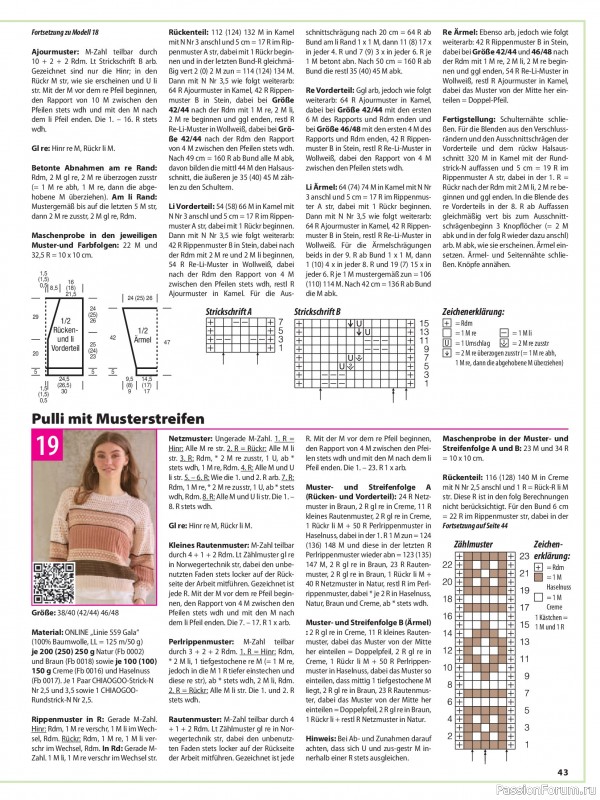 Вязаные модели в журнале &laquo;Sabrina №9 2026 German&raquo;