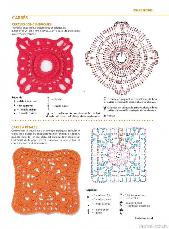 Вязаные проекты крючком в журнале «Crochet a porter - Novembre 2025-Janvier 2026»