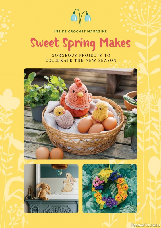 Вязаные проекты крючком в журнале &laquo;Inside Crochet №187 2026&raquo;