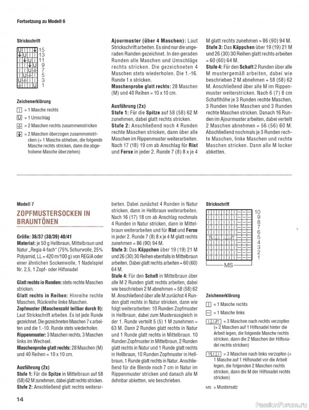 Вязаные проекты спицами в журнале «Sandra Sonderheft SA312 2025»