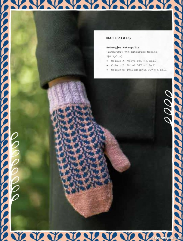 Вязаные проекты в книге &laquo;Colorwork Knitting from Head to Toe&raquo;. Продолжение