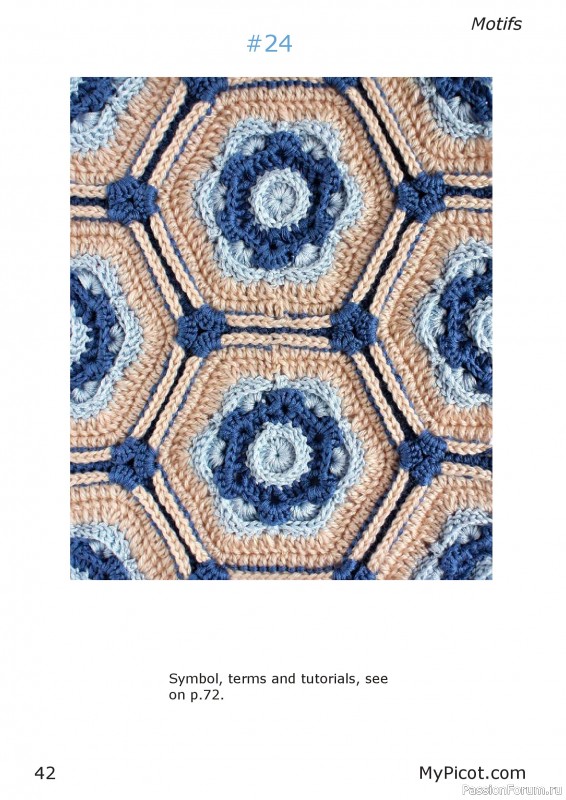 Вязаные проекты в книге «Textured Motifs».