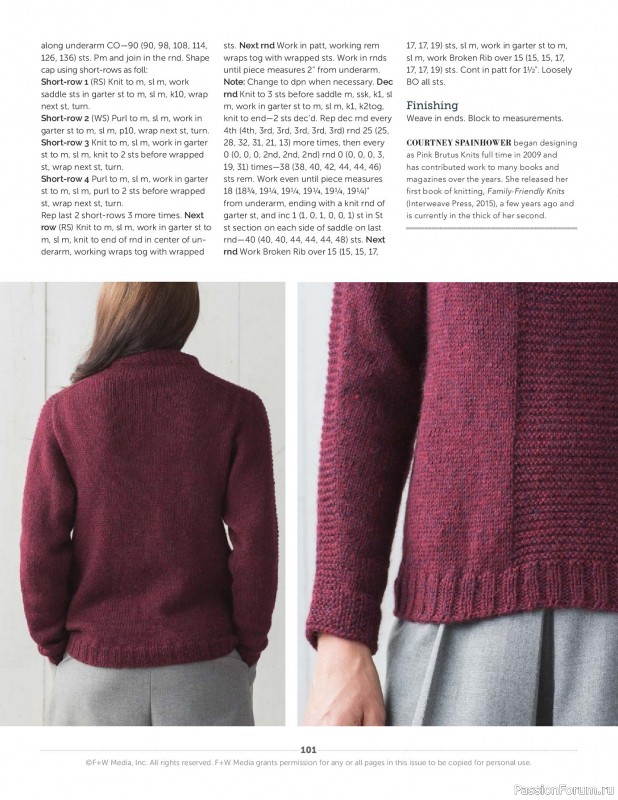 Вязаные проекты в журнале &laquo;Knit.Wear - Wool Studio Vol.101 2018&raquo;