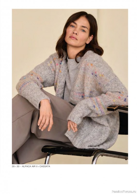 Вязаные проекты в журнале « Lana Grossa LookBook № 19 2025»