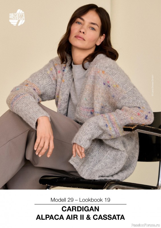 Вязаные проекты в журнале « Lana Grossa LookBook № 19 2025». Продолжение