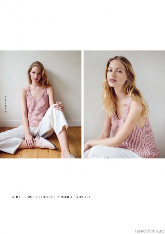 Вязаные проекты в журнале «Lana Grossa - Natural Knits №1 2025»