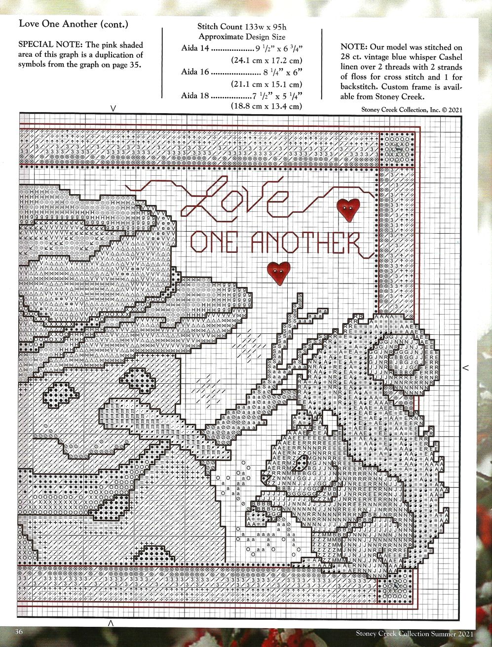 Вышивка крестом в журнале «Stoney Creek Cross Stitch Collection - Summer 2021» Вышивка крестом в журнале «Stoney Creek Cross Stitch Collection - Summer 2021»