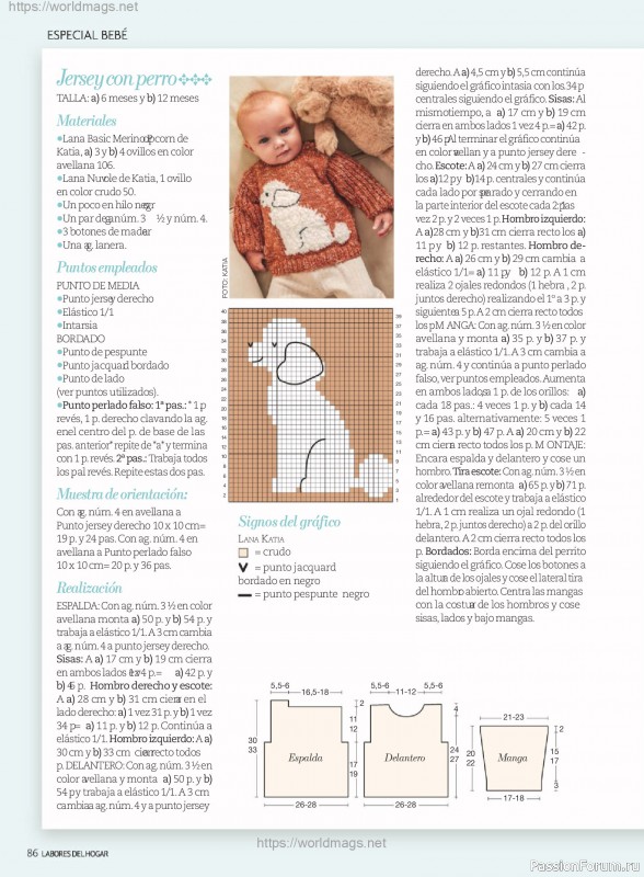 Коллекция проектов для рукодельниц в журнале &laquo;Labores del hogar №793 2025&raquo;