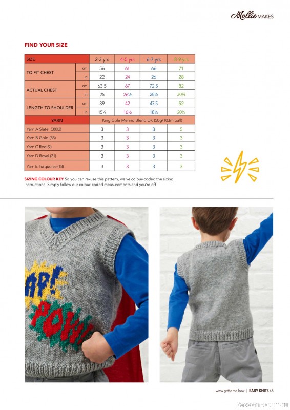 Коллекция проектов для рукодельниц в журнале «Mollie Makes Presents - Gorgeous Knits for Tots 2025»