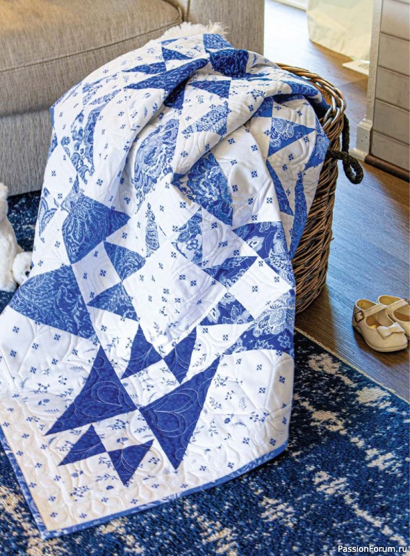 Коллекция проектов для рукодельниц в журнале &laquo;Quick+Easy Quilts - Winter 2026&raquo;