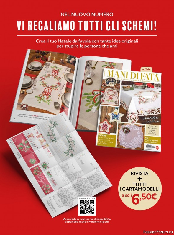 Коллекция проектов в журнале «Mani di Fata - Speciale Natale №1 2025»