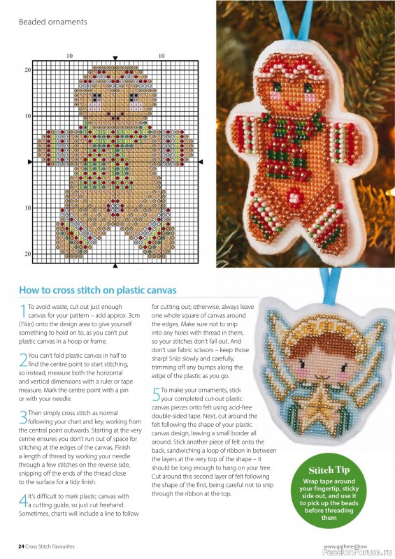 Коллекция вышивки в журнале «Cross Stitch Favourites - Christmas 2025»