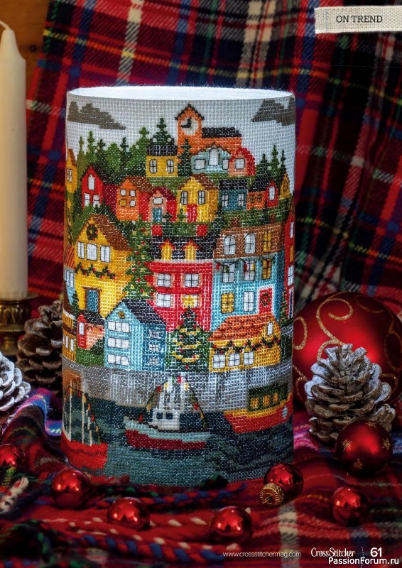 Коллекция вышивки в журнале «CrossStitcher №416 2024»