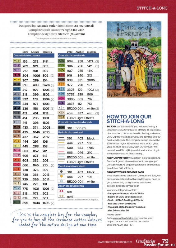 Коллекция вышивки в журнале «CrossStitcher №428 2025»
