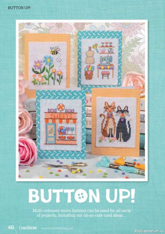 Коллекция вышивки в журнале &laquo;CrossStitcher №437 2026&raquo;
