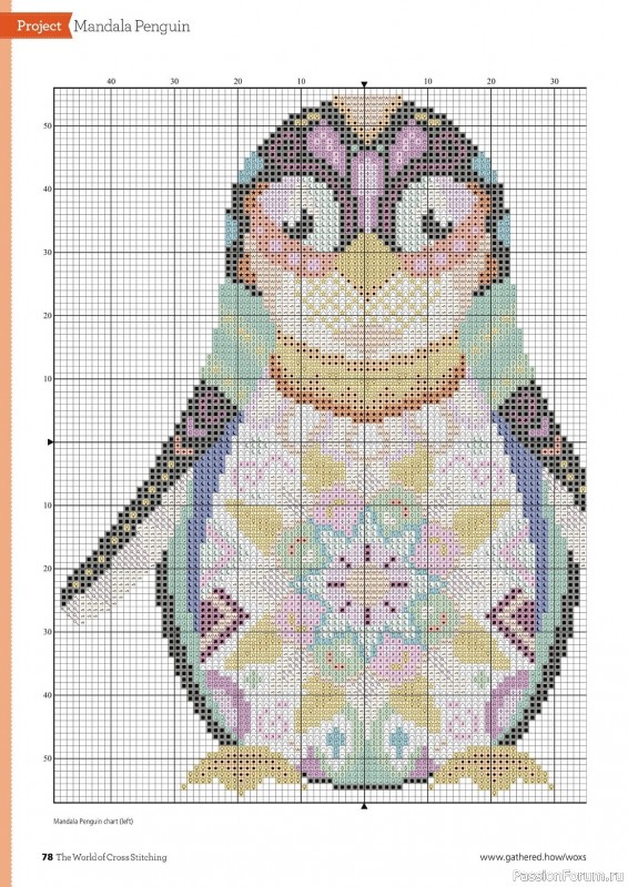 Коллекция вышивки в журнале «The World of Cross Stitching - Special 2022»