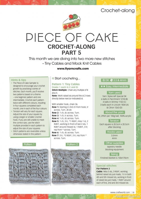 Вязаные проекты крючком в журнале «Crochet Now №86 2022»