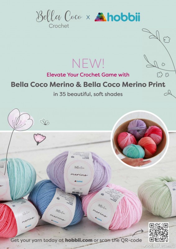 Вязаные проекты крючком в журнале «Simply Crochet №165 2025»