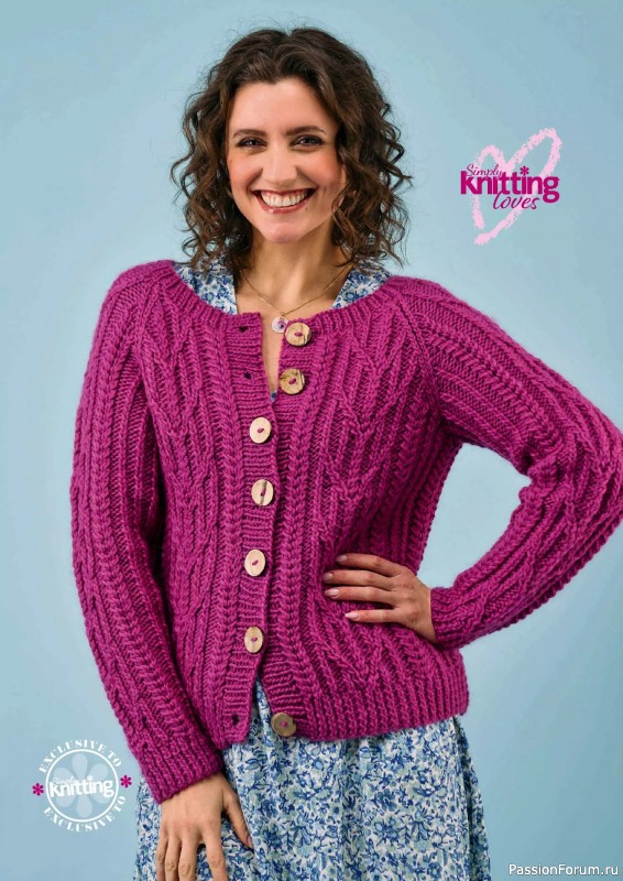 Вязаные проекты крючком в журнале «Simply Knitting №263 2025»