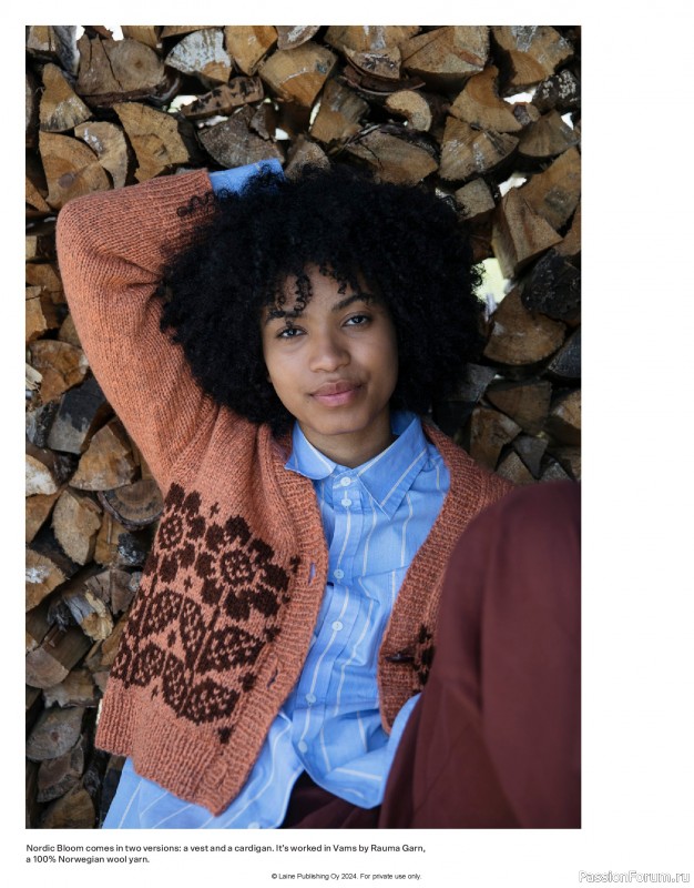 Вязаные проекты в журнале &laquo;Laine Nordic Knits 2024&raquo;