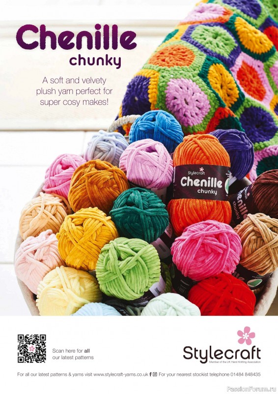 Вязаные проекты в журнале «Simply Knitting №279 2026»