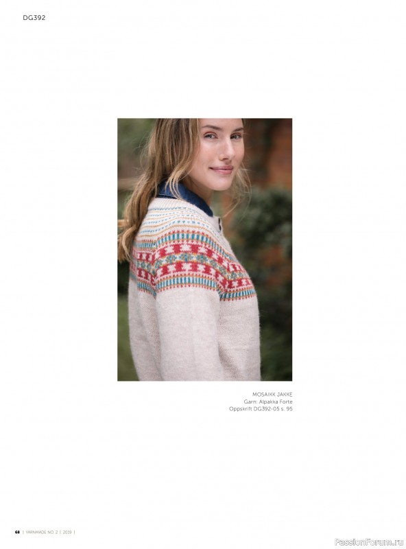 Вязаные проекты в журнале «Yarnmade №2 2019 Autumn & Winter Collection».