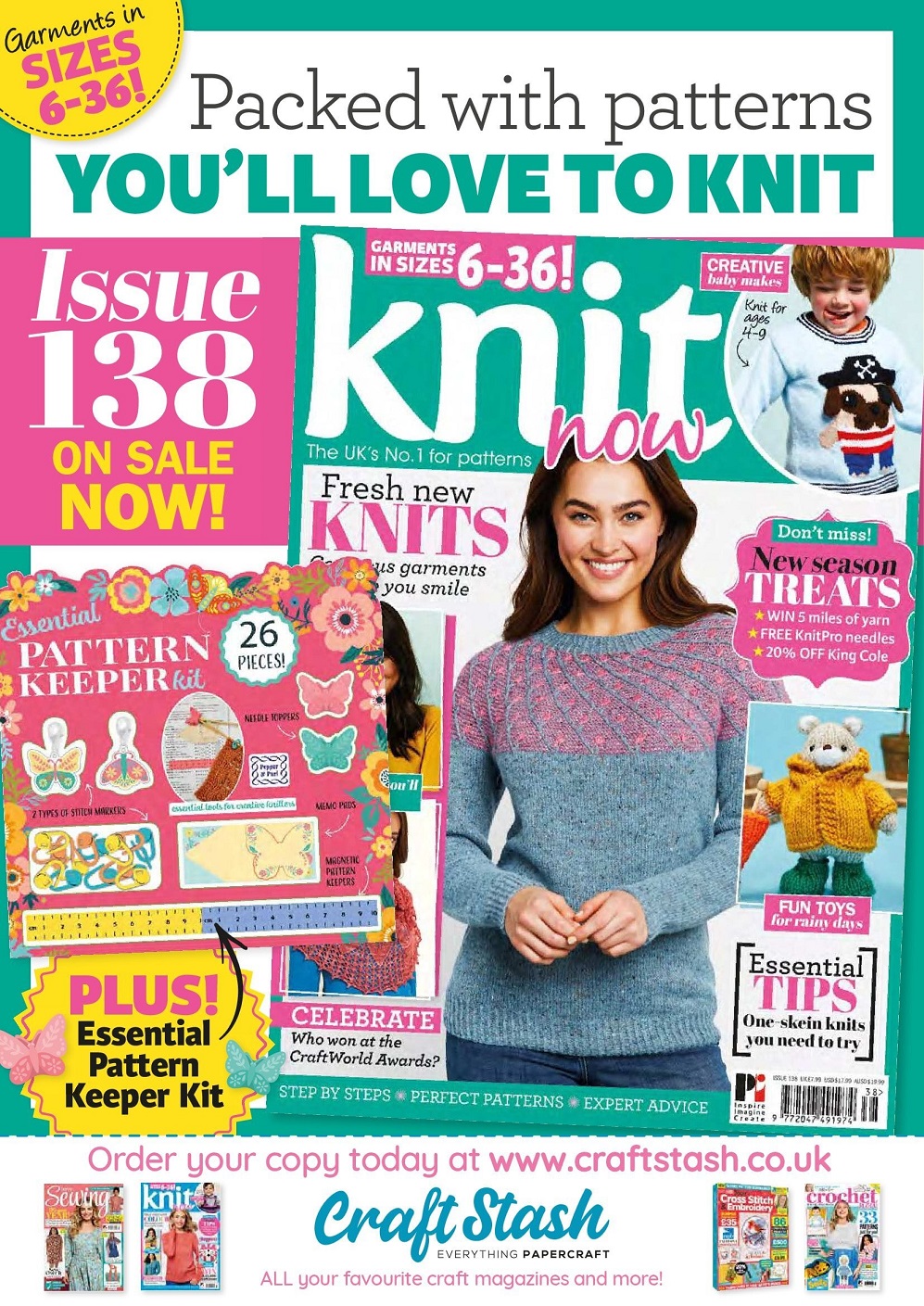 Коллекция вязаной одежды в журнале «Crochet Now №78 2022»