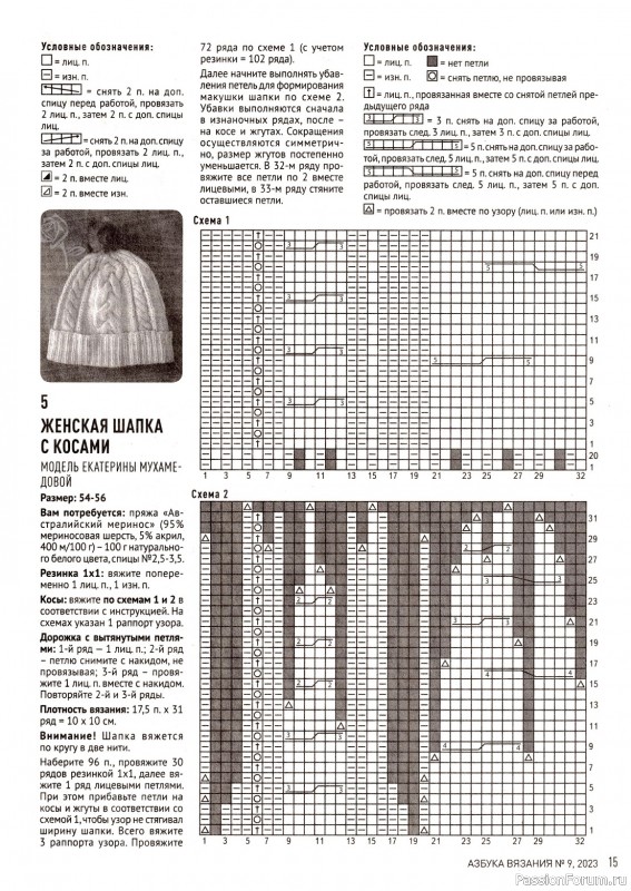 Авторские проекты в журнале «Азбука вязания №9 2023»