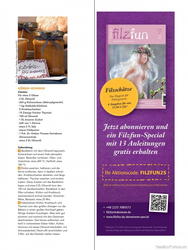 Коллекция проектов для рукодельниц в журнале «Anna Kreativ AK031 2025»