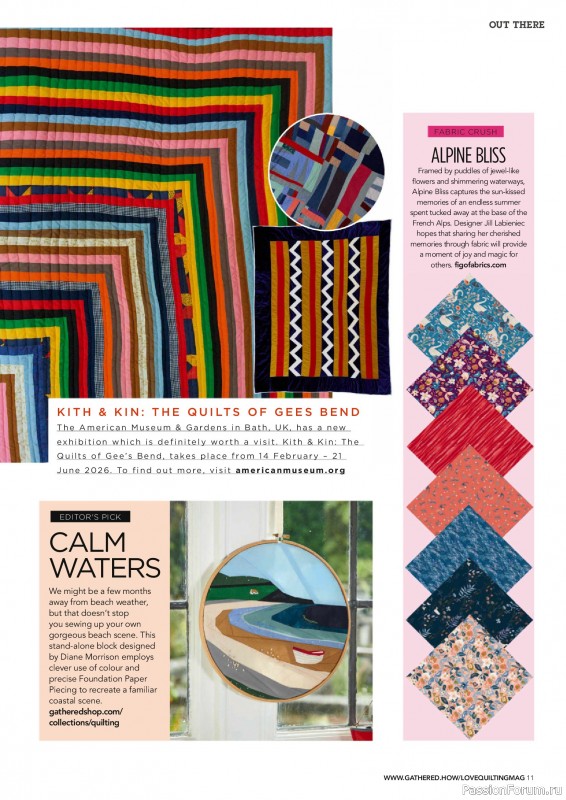 Коллекция проектов для рукодельниц в журнале &laquo;Love Patchwork & Quilting №159 2026&raquo;